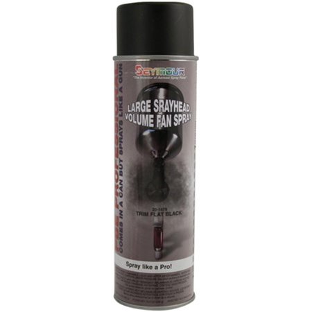 SEYMOUR OF SYCAMORE Trim Spray Paint; Semi-Gloss Black SEY-20-1679